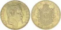 Francia 50 Francs Napoleon III Laureate head - 1866 A Paris