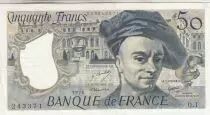 Francia 50 Francs Quentin de la Tour - 1976 Serial W.2