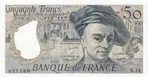 Francia 50 Francs Quentin de la Tour - 1978 Serial N.13 - VF to AU