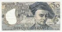 Francia 50 Francs Quentin de la Tour - 1979 Serial O.15 - XF+
