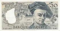Francia 50 Francs Quentin de la Tour - 1985 Serial O.41