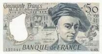 Francia 50 Francs Quentin de la Tour - 1986 Serial G.45
