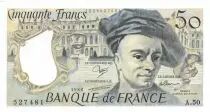 Francia 50 Francs Quentin de la Tour - 1988 Serial A.50 - AU+