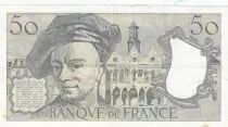 Francia 50 Francs Quentin de la Tour - 1991 Serial W.67 - VF