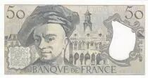 Francia 50 Francs Quentin de la Tour - 1992 - E.74 Last serial scarce