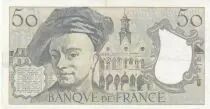Francia 50 Francs Quentin de la Tour - 1992 Serial H.73 - aUNC