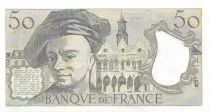 Francia 50 Francs Quentin de la Tour - 1992 Serial L.72 - AU