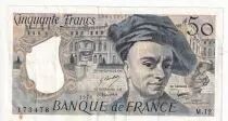 Francia 50 Francs Quentin de la Tour - Serial M.12 - 1978 - P152a