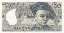 Francia 50 Francs Quentin de la Tour - Serial N.4 - 1977 - P152a