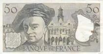Francia 50 Francs Quentin de la Tour - Serial N.4 - 1977 - P152a