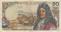 Francia 50 Francs Racine - 05-11-1971 Serial Q.181 - F