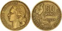Francia 50 Francs Woman head - 1952 B