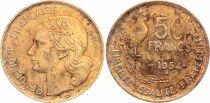 Francia 50 Francs Woman head - 1954