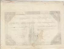 Francia 50 Livres - France seated - 14-12-1792 - Sign. Ringuet - Serial 3432