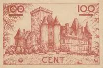 Francia 50 NF - Castle and bridge - School Note