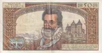 Francia 50 NF - Henri IV - 05-03-1959 - Serial O.8 - VF to XF - P.143