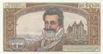Francia 50 NF - Henri IV - 05-11-1959 - Serial O.41
