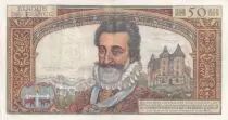 Francia 50 NF Henri IV - 02-07-1959 Serial W.16