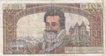 Francia 50 NF Henri IV - 03-09-1959 - Serial Y.33