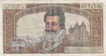Francia 50 NF Henri IV - 05-11-1959 - Serial F.38