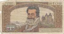 Francia 50 NF Henri IV - 06-07-1961 - Serial T.66