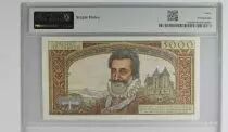 Francia 50 NF on 5000 Francs - Henri IV - 05-03-1959 - Serial S.100 - PMG 40