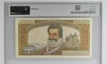 Francia 50 NF on 5000 Francs - Henri IV - 30-10-1958 - Serial K.93 - PMG 45