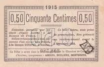 Francia 50 pounds 1915- 127 743