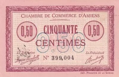 Francia 50 pounds 1915- 127 743