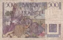 Francia 500 Francs - Chateaubriand - 07-11-1945 - Serial T.47 - F.34.03