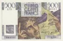 Francia 500 Francs - Chateaubriand - 28-03-1946 - Serial X.73