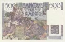 Francia 500 Francs - Chateaubriand - 28-03-1946 - Serial X.73