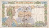 Francia 500 Francs - La Paix - Varieties years and serials - P.95 - F to F+