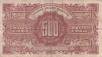 Francia 500 Francs - Marian - 1945 - Letter 16L