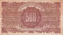 Francia 500 Francs - Marian - 1945 - Serial L - Serial 88L