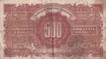 Francia 500 Francs - Marianne - 1945 - Letter L - P.106
