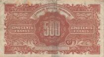 Francia 500 Francs - Marianne - 1945 - Letter L