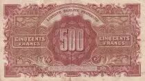 Francia 500 Francs - Marianne - 1945 - Lettre M - F to VF - P.106
