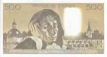 Francia 500 Francs - Pascal - 01-02-1990 - Serial G.309 - P.156