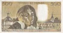 Francia 500 Francs - Pascal - 01-04-1976 - Serial V.61 - P.156