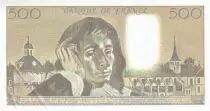 Francia 500 Francs - Pascal - 02-01-1992 - Serial R.382 - P.156