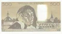 Francia 500 Francs - Pascal - 02-05-1992 - Serial A.367