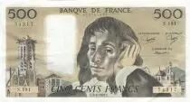 Francia 500 francs - Pascal - 02-06-1983 - Serial S.191
