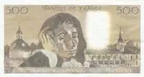 Francia 500 francs - Pascal - 02-06-1983 - Serial S.191