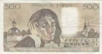Francia 500 francs - Pascal - 02-07-1981 - Serial B.146