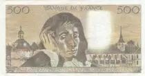 Francia 500 francs - Pascal - 02-07-1981 - Serial V.142
