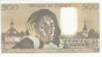 Francia 500 Francs - Pascal - 03-01-1985 - Serial H.222