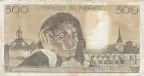 Francia 500 Francs - Pascal - 03-01-1985 - Serial M.218