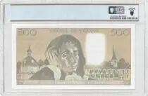 Francia 500 Francs - Pascal - 03-03-1988 - Serial D.273 - PCGS 66 PPQ