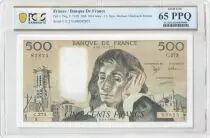 Francia 500 Francs - Pascal - 03-03-1988 - S&eacute;rie C.273 - PCGS 65 PPQ